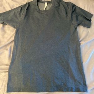 Blue lululemon t shirt